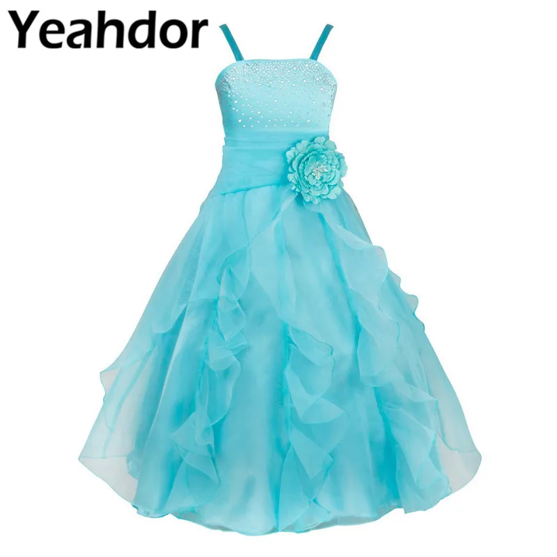 Flower Girl Dress Kids Girls Sleeveless Long Organza Tutu Princess Dress Wedding Party Formal Vestidos First Communion Dresses
Flower Girl Dress Kids Girls Sleeveless Long Organza Tutu Princess Dress Wedding Party Formal Vestidos First Communion Dresses