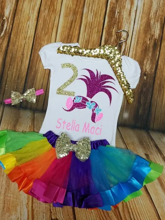 customize age Troll poppy hair birthday infant bodysuit onepiece Tutu Dress romper Outfit Set baby shower party favors
customize age Troll poppy hair birthday infant bodysuit onepiece Tutu Dress romper Outfit Set baby shower party favors