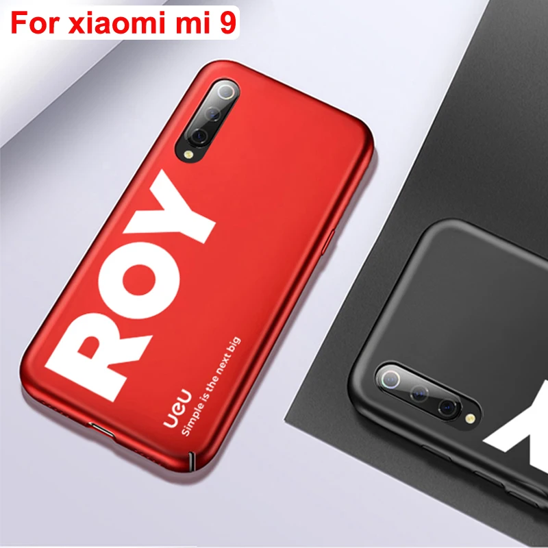 Original Case for Xiaomi Mi 9 Case Hard Matte Anti-drop Back Cover for Xiaomi mi9 Case ROY pattern painted Fundas Mi 9 Coque
Original Case for Xiaomi Mi 9 Case Hard Matte Anti-drop Back Cover for Xiaomi mi9 Case ROY pattern painted Fundas Mi 9 Coque