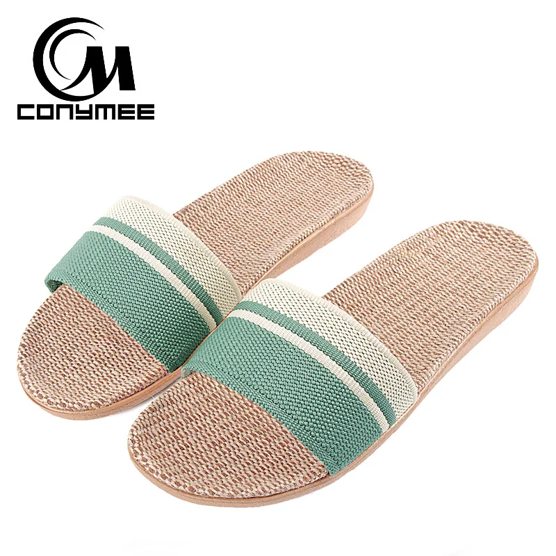 CONYMEE Home Slippers Summer Women 2018 Flats Shoes Indoor Floor Flax Beach Sandals Flip Flops Big Size Woman Linen Sandalias
CONYMEE Home Slippers Summer Women 2018 Flats Shoes Indoor Floor Flax Beach Sandals Flip Flops Big Size Woman Linen Sandalias