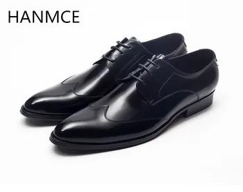 New mens gneuine leather dress shoes black red pointe toe lace up wedding shoes men high quality office career work shoes man
New mens gneuine leather dress shoes black red pointe toe lace up wedding shoes men high quality office career work shoes man