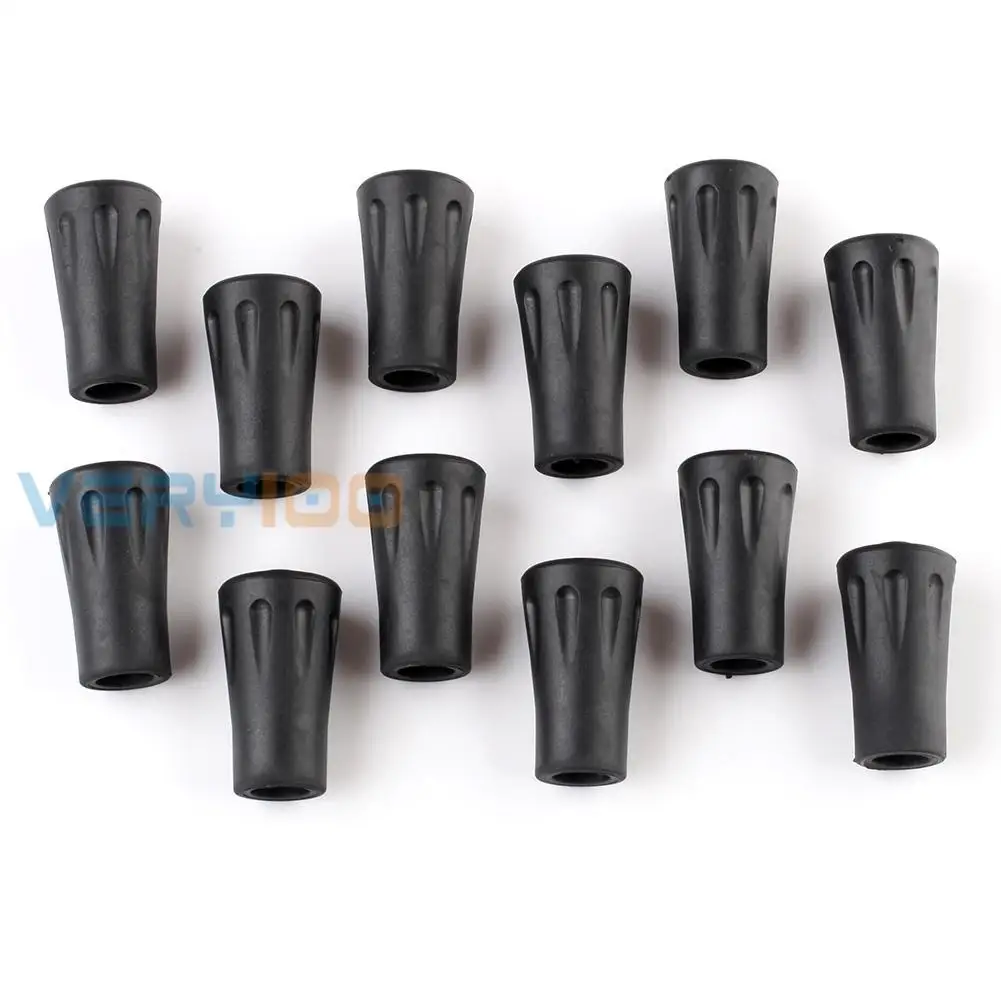VERY100 12pcs Replacement Spare Walking Stick Trekking Hiking Pole Rubber Ferrule Wearable Rubber Tip End Cap
VERY100 12pcs Replacement Spare Walking Stick Trekking Hiking Pole Rubber Ferrule Wearable Rubber Tip End Cap