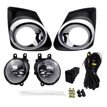 Fog Light Assembly Sets For Corolla Altis 2011 Corolla 2011 ABS 4300K Yellow 12V 55W With Wires Harness Switch Plating Cover
Fog Light Assembly Sets For Corolla Altis 2011 Corolla 2011 ABS 4300K Yellow 12V 55W With Wires Harness Switch Plating Cover