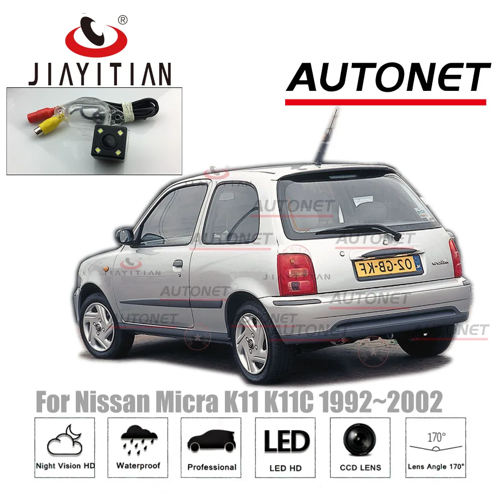 Камера заднего вида JIAYITIAN для Nissan Micra K11 K11C1992 ~ 2002/камера заднего вида/ccd камера ночного видения/камера заднего вида/камера номерного знака
Камера заднего вида JIAYITIAN для Nissan Micra K11 K11C1992 ~ 2002/камера заднего вида/ccd камера ночного видения/камера заднего вида/камера номерного знака