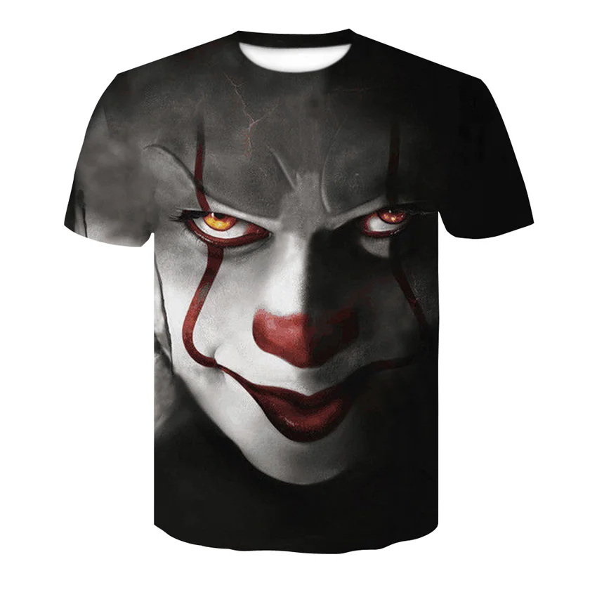 Summer sale Men's T-shirt 3D Print Cute Clown Hip-Hop T-Shirt 2018 Unisex European Fashion Style Plus Size Round neck Tops S-4XL
Summer sale Men's T-shirt 3D Print Cute Clown Hip-Hop T-Shirt 2018 Unisex European Fashion Style Plus Size Round neck Tops S-4XL