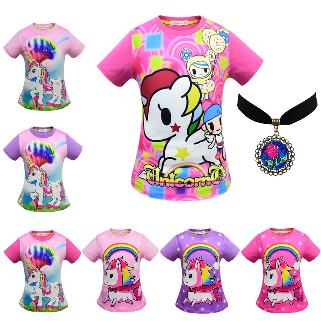 Kids Girl T Shirt Unicorn Party Baby Girls Tops Cute Cartoon Children Clothes Halloween Christmas Unicorn Cosplay Girls Costumes
Kids Girl T Shirt Unicorn Party Baby Girls Tops Cute Cartoon Children Clothes Halloween Christmas Unicorn Cosplay Girls Costumes