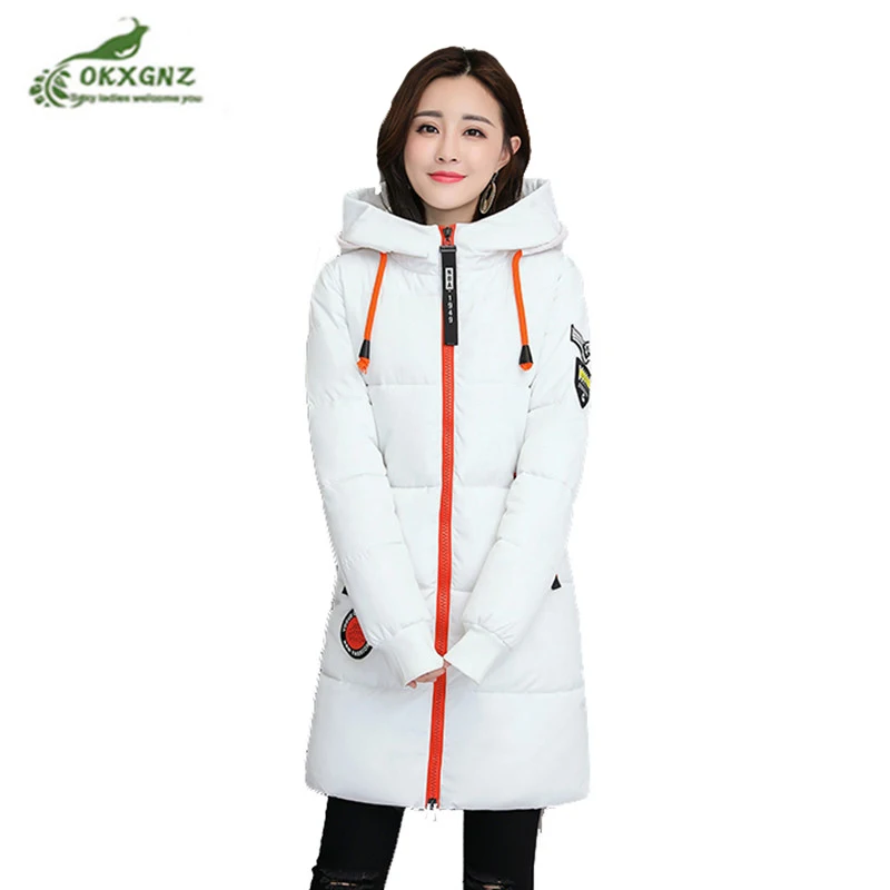 Parka Women Winter Coats Medium Long Cotton Coat Casual Hooded Jackets 2019 Ladies Warm Winter Parkas Female Overcoat Women Coat
Parka Women Winter Coats Medium Long Cotton Coat Casual Hooded Jackets 2019 Ladies Warm Winter Parkas Female Overcoat Women Coat