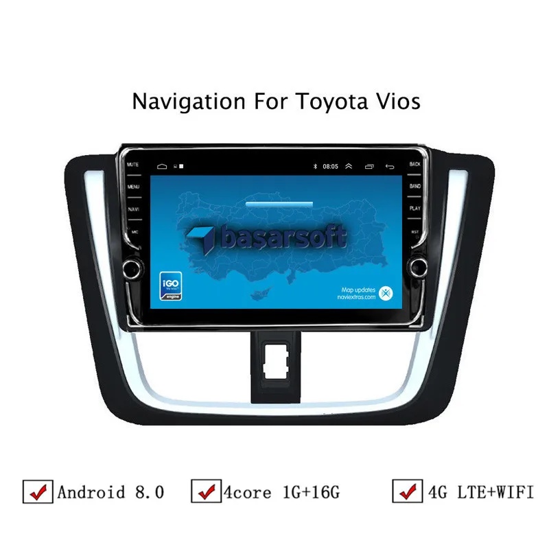 10.1" Android 6.0/8.0/8.1 Car DVD GPS Navigation For Toyota Vios 2016-2017 Car Radio Stereo Head Unit With WIFI/4G LTE WIFI
10.1" Android 6.0/8.0/8.1 Car DVD GPS Navigation For Toyota Vios 2016-2017 Car Radio Stereo Head Unit With WIFI/4G LTE WIFI