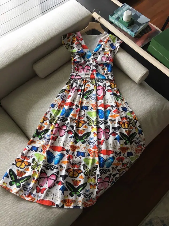 High quality New Fashion Women 2019 summer Dress Luxury famous Brand European Design party style dress WD04729
High quality New Fashion Women 2019 summer Dress Luxury famous Brand European Design party style dress WD04729