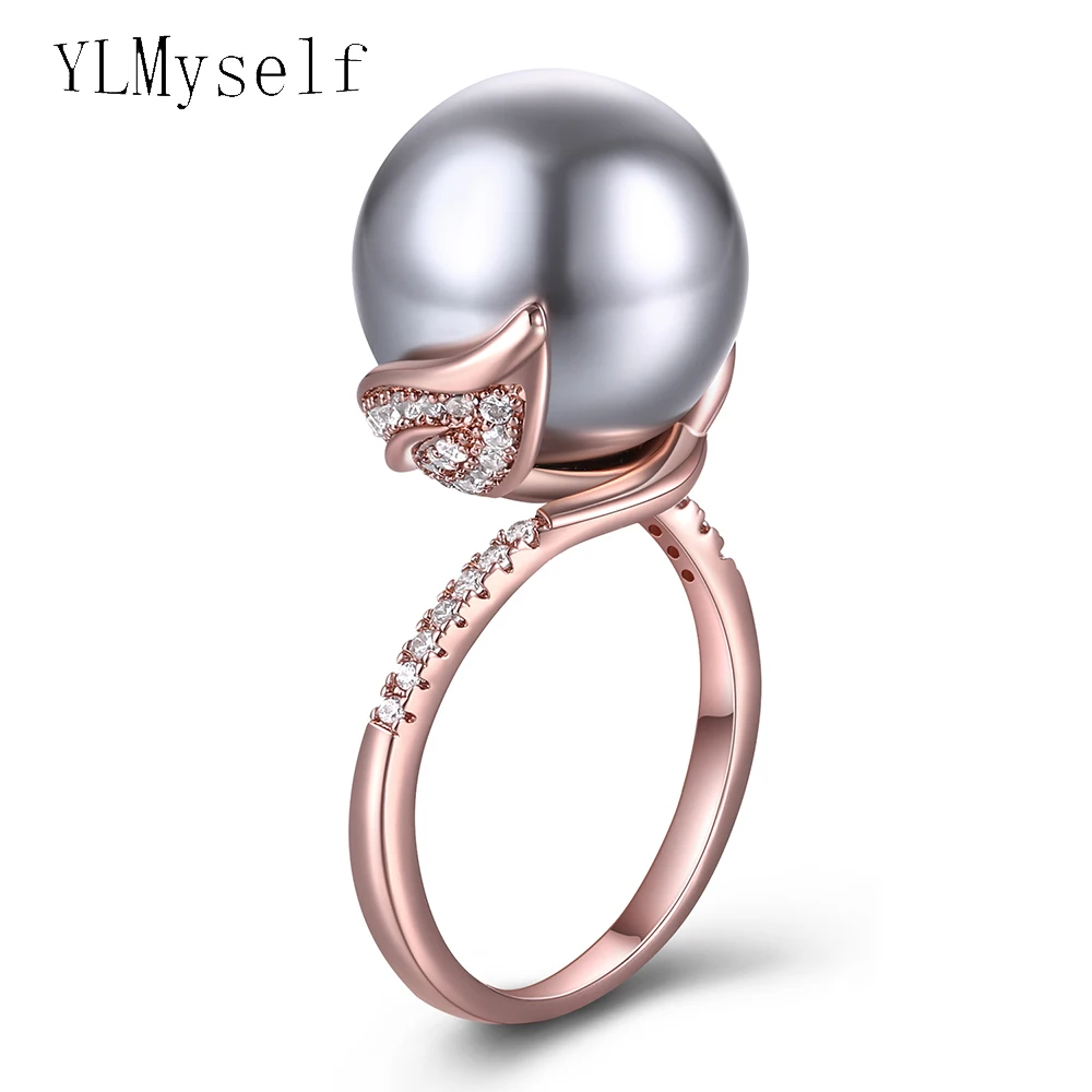 Dropshipping Rose gold /white ring with big grey pearl jewellery Beautiful leaf jewelry best anniversary gift for mom rings
Dropshipping Rose gold /white ring with big grey pearl jewellery Beautiful leaf jewelry best anniversary gift for mom rings