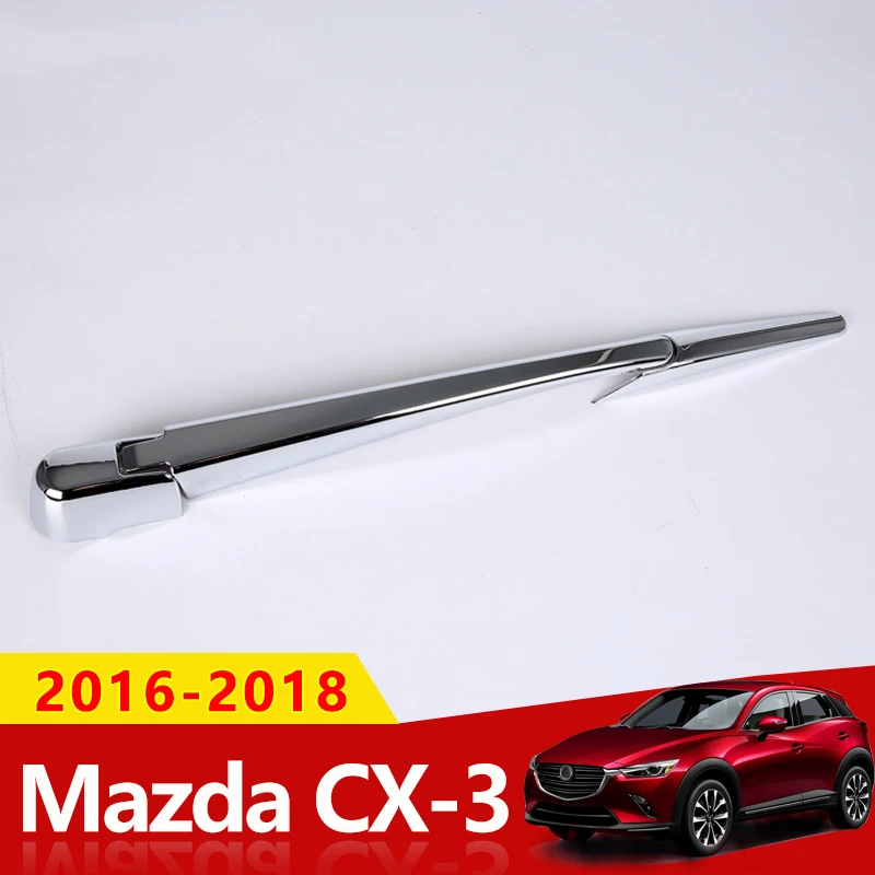 For Mazda CX3 CX-3 2016 2017 2018 ABS Chrome Car Rear Trunk Window Wiper Arm Blade Cover Trim Overlay Nozzle Garnish Accessories
For Mazda CX3 CX-3 2016 2017 2018 ABS Chrome Car Rear Trunk Window Wiper Arm Blade Cover Trim Overlay Nozzle Garnish Accessories