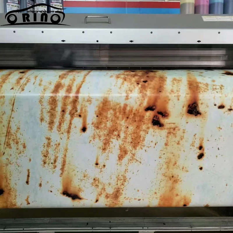 Rusty Camouflage Vinyl Film Sticker-2