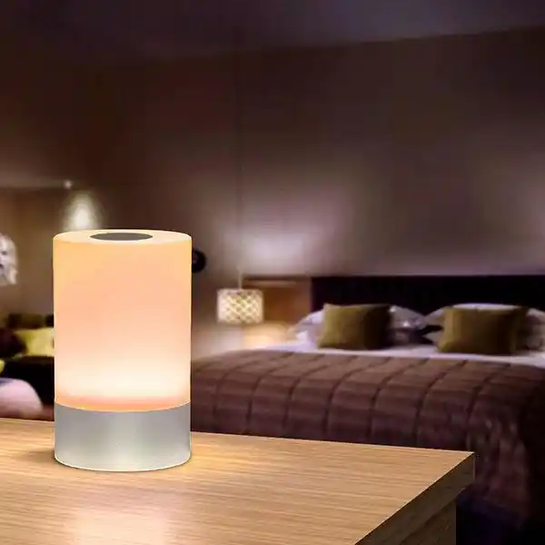 warm color change rechargeable table desk light home decor