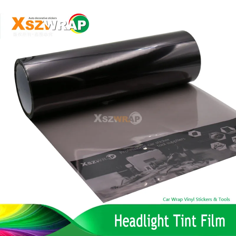 0.3x9m/Roll Light Black Car Lamp Film 3 Layer Headlight Taillight Tint Vinyl Film Sheet Sticker Fog Lamp Smoke Film Car Styling
0.3x9m/Roll Light Black Car Lamp Film 3 Layer Headlight Taillight Tint Vinyl Film Sheet Sticker Fog Lamp Smoke Film Car Styling