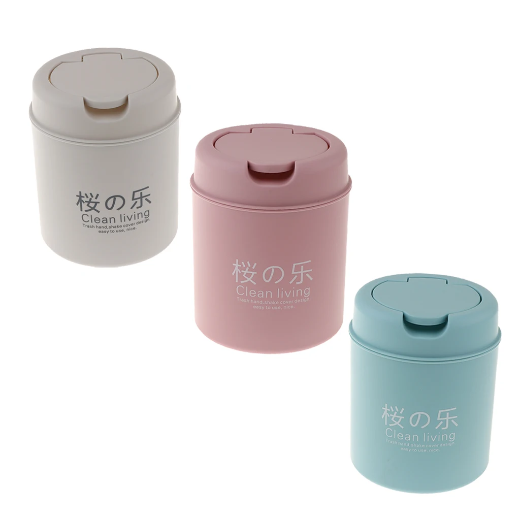Plastic Small Round Bathroom Trash Can Countertop Garbage Bin Dustbin for Office Workers Tailors Coffee Makers Housewives
Plastic Small Round Bathroom Trash Can Countertop Garbage Bin Dustbin for Office Workers Tailors Coffee Makers Housewives