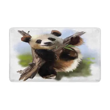 The Giant Panda on The Tree Watercolor Painting Indoor Doormat Latex Backing Non Slip Door Mat Entrance Rug
The Giant Panda on The Tree Watercolor Painting Indoor Doormat Latex Backing Non Slip Door Mat Entrance Rug
