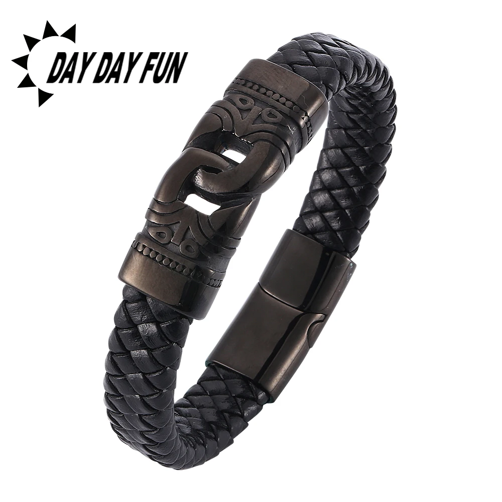 2019 Punk Style love bracelet Totem Elegant Small Adorn Article Genuine Leather Bracelet Double Layer Hand Jewelry Gift E817
2019 Punk Style love bracelet Totem Elegant Small Adorn Article Genuine Leather Bracelet Double Layer Hand Jewelry Gift E817