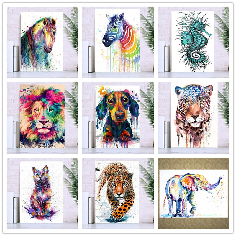 Diamond painted cross stitch/5D DIY full round diamond / animal painting diamond embroidery mosaic home decoration
Diamond painted cross stitch/5D DIY full round diamond / animal painting diamond embroidery mosaic home decoration