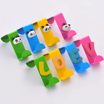 4pcs Candy color letter panda over door hook with fridge magnet clothes hanger storage rack organizer home decor
4pcs Candy color letter panda over door hook with fridge magnet clothes hanger storage rack organizer home decor