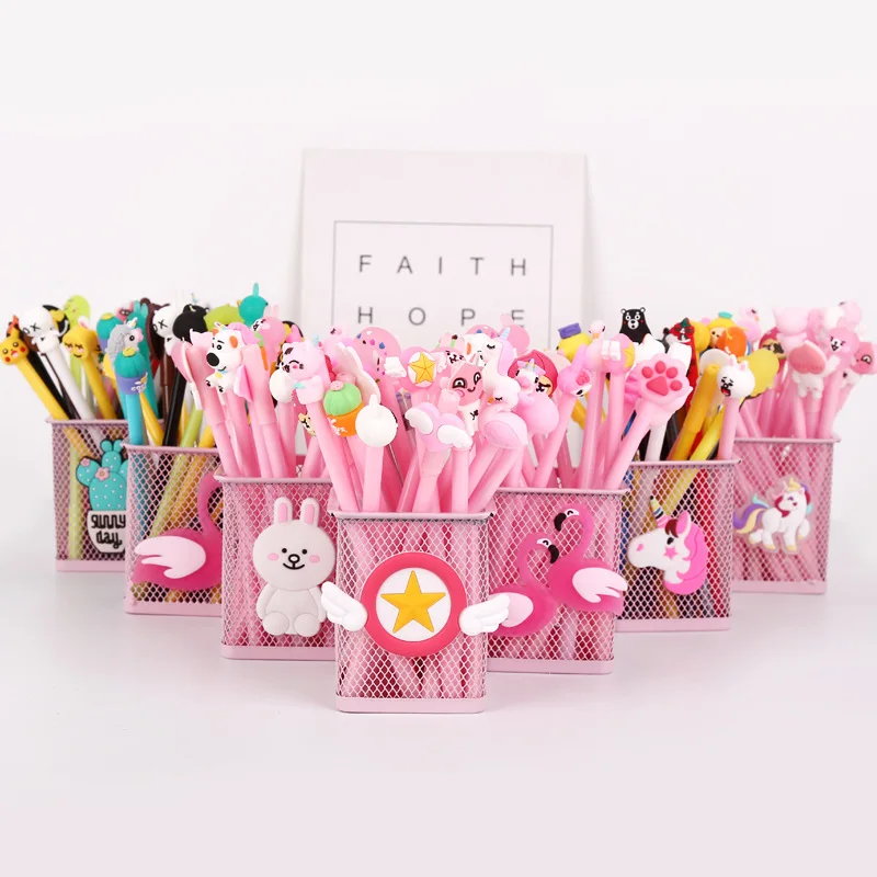 20Pcs/Set gel pen kawaii holder unicornio cactus refill flamingo animal porta lapices plastic school supplies stationery criativ
20Pcs/Set gel pen kawaii holder unicornio cactus refill flamingo animal porta lapices plastic school supplies stationery criativ
