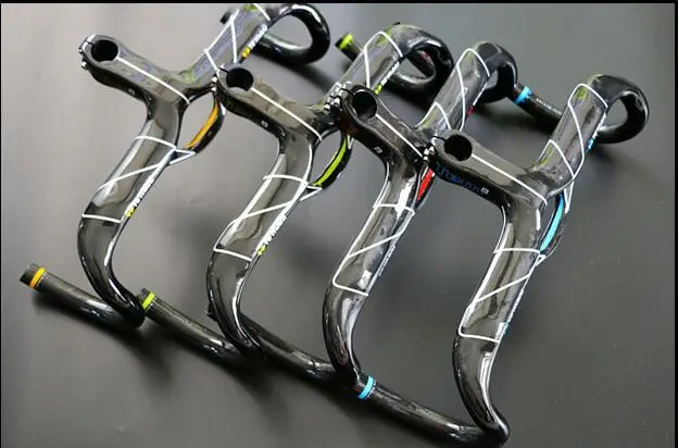 TEMANI Full Carbon Fiber bent bar Integrated Handlebar With Stem Road Bicycle Handlebar 400/420/440*90/100/110/120mm
TEMANI Full Carbon Fiber bent bar Integrated Handlebar With Stem Road Bicycle Handlebar 400/420/440*90/100/110/120mm