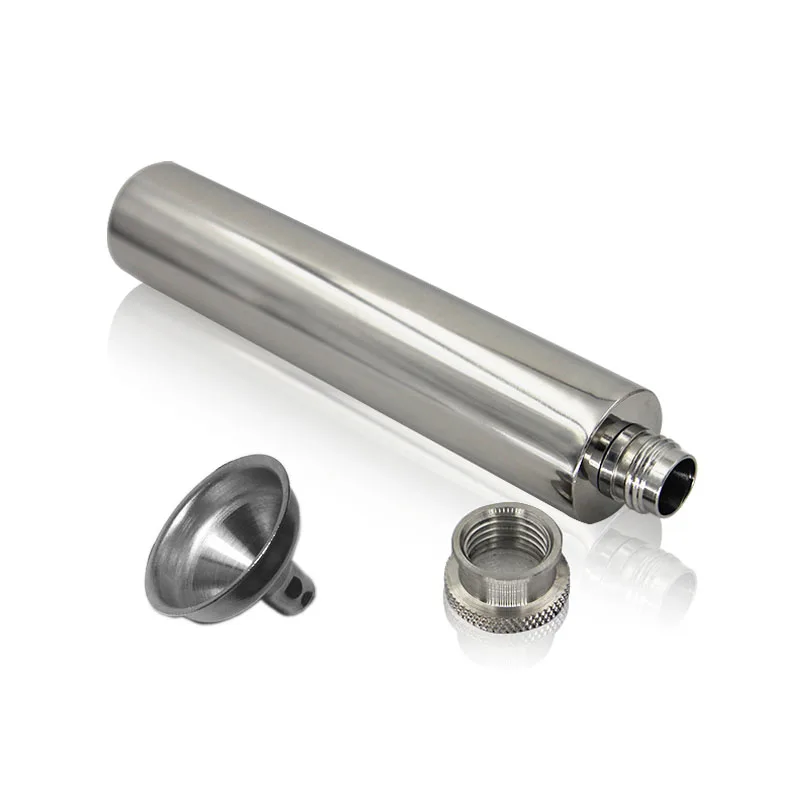 2oz 304 stainless steel Russian wine tube portable shiny silver mini wine pot single cigar moisturizer tube 2pcs
2oz 304 stainless steel Russian wine tube portable shiny silver mini wine pot single cigar moisturizer tube 2pcs