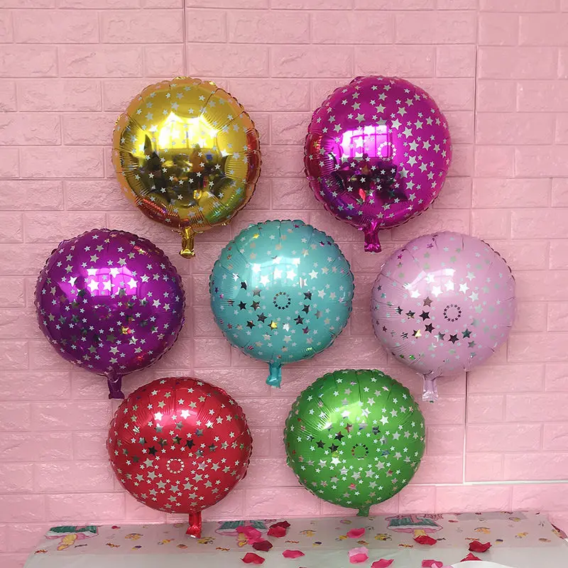 10pcs 18inch Round Lollipop Balloon dot star Inflatable Helium Balloon Valentine's Day Wedding Birthday Party Decor air balloon
10pcs 18inch Round Lollipop Balloon dot star Inflatable Helium Balloon Valentine's Day Wedding Birthday Party Decor air balloon
