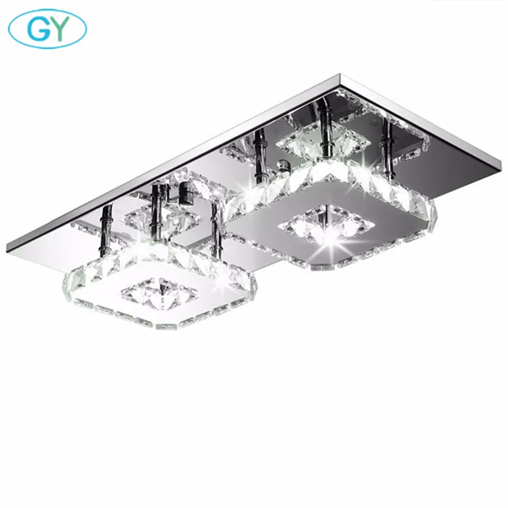 Modern LED Diamond Crystal Ceiling Light Fitting Crystal Lamp for Hallway Corridor fashion crystal decorative ceiling lamp
Modern LED Diamond Crystal Ceiling Light Fitting Crystal Lamp for Hallway Corridor fashion crystal decorative ceiling lamp