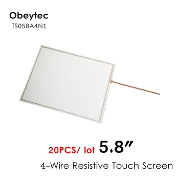20PCS! Obeytec 5.8" touch sensor, resistive touch screen, 4-Wire solution, ODM, OEM, TS058A4N1, Welcome customized
20PCS! Obeytec 5.8" touch sensor, resistive touch screen, 4-Wire solution, ODM, OEM, TS058A4N1, Welcome customized