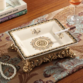 Creative Portable Ceramic Ashtray Cigarette Tray Home Office KTV Table Decor High Grade European Ash Tray Smoking Tool GiftLF284
Creative Portable Ceramic Ashtray Cigarette Tray Home Office KTV Table Decor High Grade European Ash Tray Smoking Tool GiftLF284