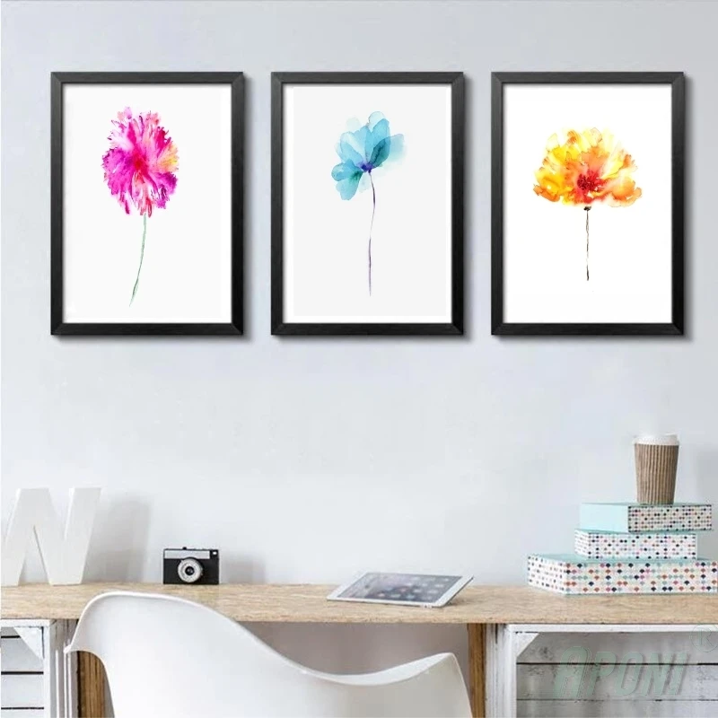 Frameless Abstraction 3 Panel Flower Canvas Painting Modular Wall Picture Modern Wall Poster Home Living Room Decoration
Frameless Abstraction 3 Panel Flower Canvas Painting Modular Wall Picture Modern Wall Poster Home Living Room Decoration