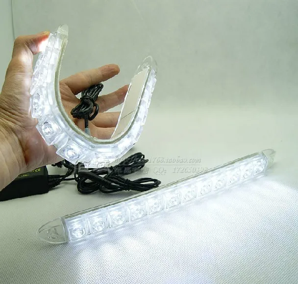 32CM 12Led IP67 E4 Flexible Bendable Silicon DRL Daytime running Light with DRL controller wire
32CM 12Led IP67 E4 Flexible Bendable Silicon DRL Daytime running Light with DRL controller wire