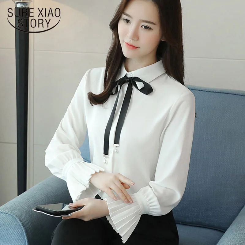 Fashion women blouse 2019 spring chiffon solid womens tops and blouses long-sleeved chiffon feminine blusa loose shirt 1760 50
Fashion women blouse 2019 spring chiffon solid womens tops and blouses long-sleeved chiffon feminine blusa loose shirt 1760 50