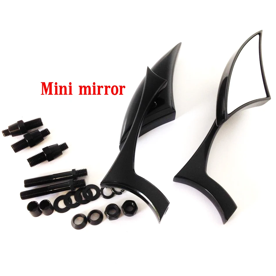 Black Blade Mini Mirror For HONDA Rebel Shadow 600 750 VTX 1300 1800 Spirit 1100
Black Blade Mini Mirror For HONDA Rebel Shadow 600 750 VTX 1300 1800 Spirit 1100