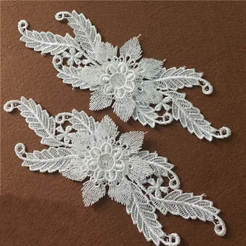 5Pairs 24x9cm Natural White 3D Lace Trim Applique Polyester Cord Lace Fabric Sewing Accessories High Quality
5Pairs 24x9cm Natural White 3D Lace Trim Applique Polyester Cord Lace Fabric Sewing Accessories High Quality