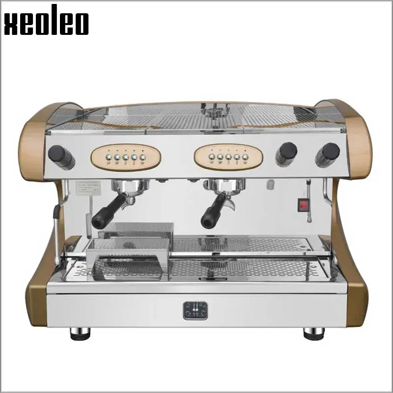Xeoleo Double nozzle Commercial Semi-Automatic Espresso machine semiautomatic coffee maker Professional Coffee machine
Xeoleo Double nozzle Commercial Semi-Automatic Espresso machine semiautomatic coffee maker Professional Coffee machine