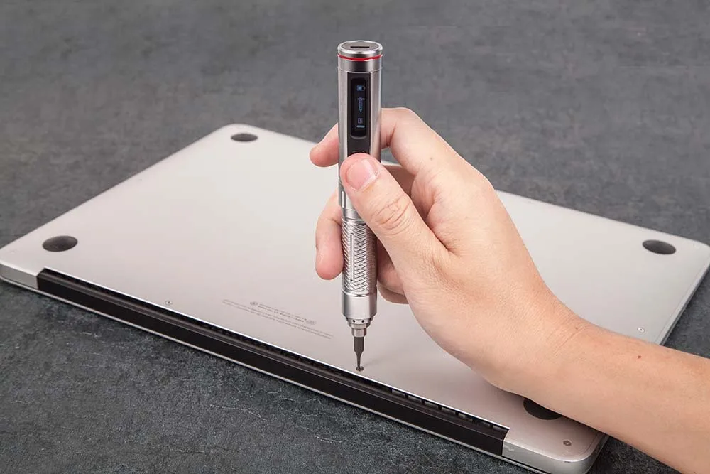 Screwdriver ES121 Precision Cordless Electric Screwdrivers Smart Motion Control 3 Axis Gyro OLED
Screwdriver ES121 Precision Cordless Electric Screwdrivers Smart Motion Control 3 Axis Gyro OLED