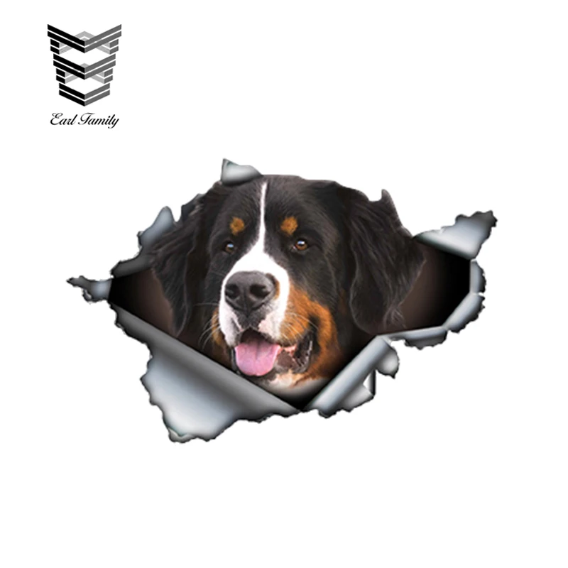 EARLFAMILY 13cm x 8.6cm Bernese Mountain Dog Car Sticker Torn Metal Decal Reflective Stickers Waterproof Car Styling Pet Decals
EARLFAMILY 13cm x 8.6cm Bernese Mountain Dog Car Sticker Torn Metal Decal Reflective Stickers Waterproof Car Styling Pet Decals