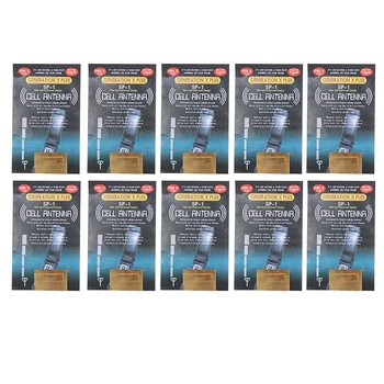 10Pcs Cellphone Phone Signal Enhancement GEN-X SP-1 Antenna Booster Stickers 3.3*2.1cm
10Pcs Cellphone Phone Signal Enhancement GEN-X SP-1 Antenna Booster Stickers 3.3*2.1cm