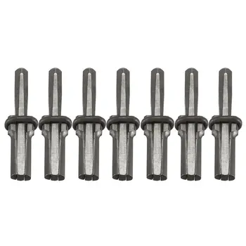 THGS 7 Set New Stone Splitter 9/16in Metal Plug Wedges and Feathers Shims Concrete Rock Splitters Hand Tool
THGS 7 Set New Stone Splitter 9/16in Metal Plug Wedges and Feathers Shims Concrete Rock Splitters Hand Tool