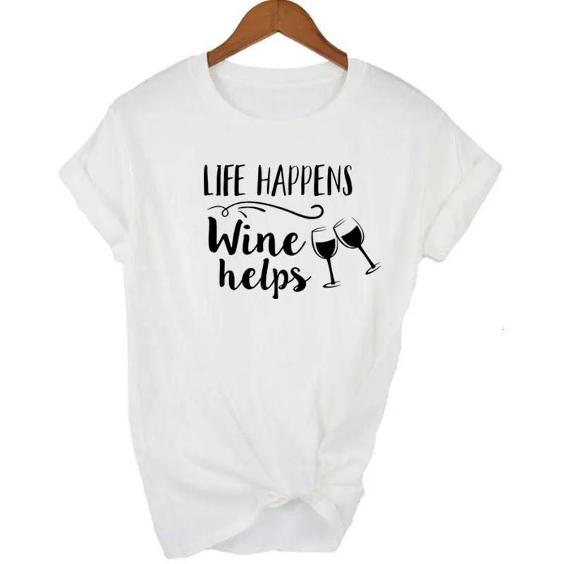Women's T Shirt Cotton Print Save Water Drink Wine T-shirt Plus Size Summer Tops Female Tee Shirt Femme Camisa Feminina Clothes
Women's T Shirt Cotton Print Save Water Drink Wine T-shirt Plus Size Summer Tops Female Tee Shirt Femme Camisa Feminina Clothes