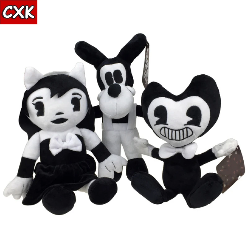 Kawaii Bendying pillow Stuffed Plush Heart Figure Dolls Wolf Boris Angel Girls Alice Batim Horror Game Cute Cartoon Anime Toys
Kawaii Bendying pillow Stuffed Plush Heart Figure Dolls Wolf Boris Angel Girls Alice Batim Horror Game Cute Cartoon Anime Toys