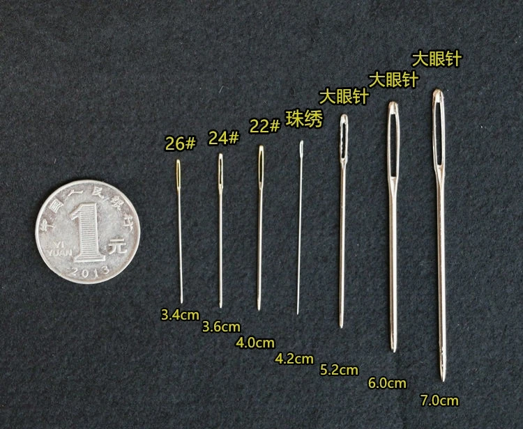 10 pcs / lot big eye Needles blunt white 7cm long large hole NOT sharp sewing kniting embroidery hand DIY needlework
10 pcs / lot big eye Needles blunt white 7cm long large hole NOT sharp sewing kniting embroidery hand DIY needlework