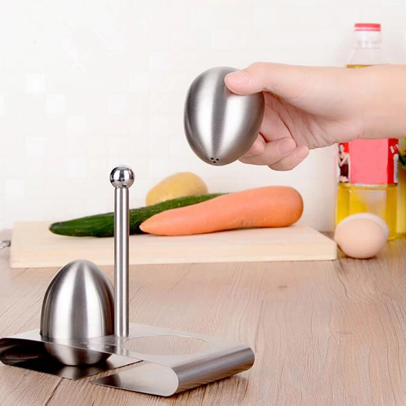 Stainless Steel Egg Shaped Salt Pepper Shaker Table Server Kitchen Gadgets Herb Spice Tools
Stainless Steel Egg Shaped Salt Pepper Shaker Table Server Kitchen Gadgets Herb Spice Tools