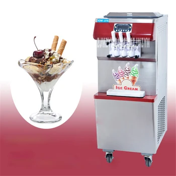 ICM-375 2200W Commercial Floor-standing Soft Ice Cream Maker 3Heads Flavor Graceful Red Pink Color Softy Ice Cream Makers 1.8L*2
ICM-375 2200W Commercial Floor-standing Soft Ice Cream Maker 3Heads Flavor Graceful Red Pink Color Softy Ice Cream Makers 1.8L*2