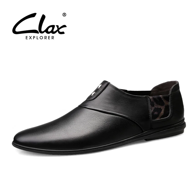 CLAX Man Moccasins Genuine Leather Summer Men's Leather Shoes Slipons Breathable Male Loafers Boat Footwear
CLAX Man Moccasins Genuine Leather Summer Men's Leather Shoes Slipons Breathable Male Loafers Boat Footwear