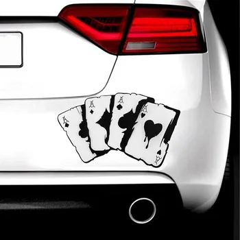 PVC Motorcycle Car Sticker Car poker sticker Cartoon Playing Cards A Decal 12CM*8CM /18*11CM
PVC Motorcycle Car Sticker Car poker sticker Cartoon Playing Cards A Decal 12CM*8CM /18*11CM