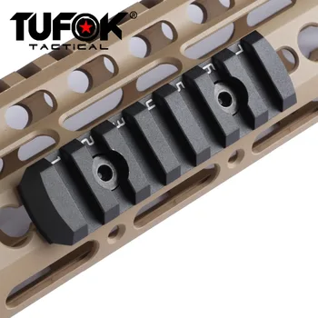 TuFok Keymod Picatinny Rail Adapter - Super Low Profile Keymod 7-Slot Rail Section, Ultra Thin Picatinny Rail Mount Attachment
TuFok Keymod Picatinny Rail Adapter - Super Low Profile Keymod 7-Slot Rail Section, Ultra Thin Picatinny Rail Mount Attachment