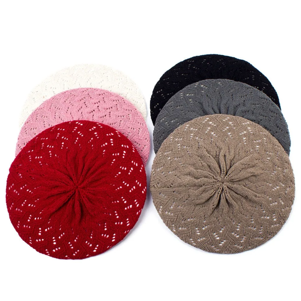 Women's Plain Beret Hat Spring Casual Soft Acrylic Knit Berets for Women Female French Artist Beret Hats boinas para mujer GS112
Women's Plain Beret Hat Spring Casual Soft Acrylic Knit Berets for Women Female French Artist Beret Hats boinas para mujer GS112
