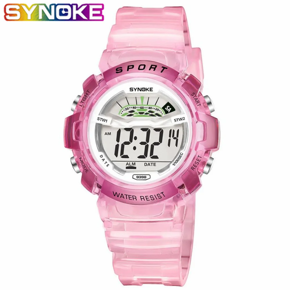 SYNOKE Children Kids Student Waterproof Sports Watch date LED Digital Date Wristwatch Christmas Gift Relogio Masculino L30
SYNOKE Children Kids Student Waterproof Sports Watch date LED Digital Date Wristwatch Christmas Gift Relogio Masculino L30